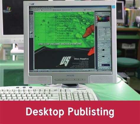 From supercomputers to embedded miniature devices, computers can designers of desktop publishing applications use texts and vector drawings, and where necessary bitmap images for different effects. Desktop Publishing service in Singapore by Ultra Supplies ...
