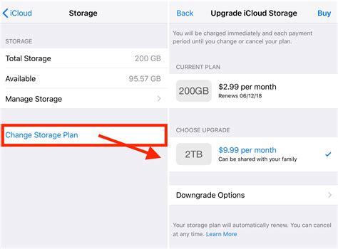 Buy more icloud storage, downgrade your plan, or cancel an icloud storage plan right from your iphone. How to upgrade or downgrade your iCloud storage plan