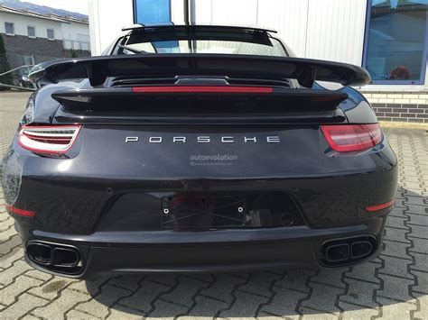 Crashed Porsche 911 Turbo S Looks Like A T Rex Tore Its Side