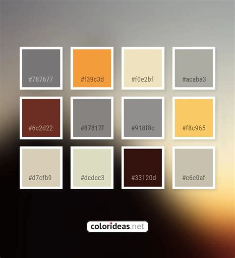 Empress Gray Dark Gray Smoked Brown Color Palette Color Palette Ideas