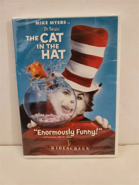 DR SEUSS THE Cat In The Hat DVD Widescreen Mike Myers NEW