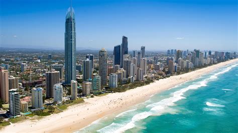 4k 5k 6k Queensland Gold Coast Skyscrapers Houses Australia