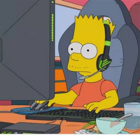 Bart Simpson Gaming Youtube
