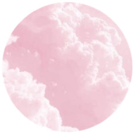 Download Hd Pink Clouds Adorable Cute Icon Pfpedit Pfp Pfpicon Circle