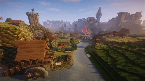 Giant Minecraft Fantasy Builds The 18 Adventure Update Has Given