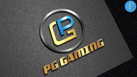 PG Gaming logo design - pixellab tutorial [Vandy Design] - Game Designers Hub
