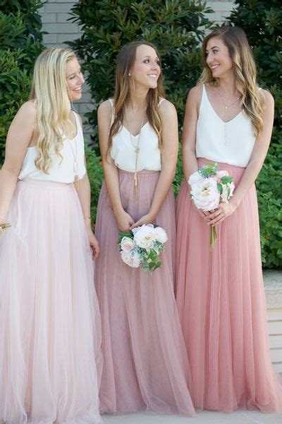 Skylar Tulle Skirt In 2023 Bridesmaid Dresses Boho Bridesmaid