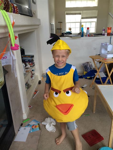 Angry birds have been some of the most popular halloween costumes over the past few years, and this year, they're going to be more popular than ever! Angry Bird Chuck Halloween costume (With images ...