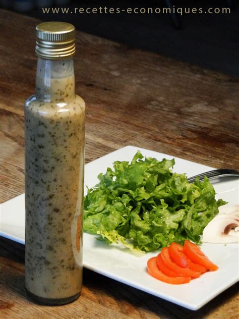 Recette de la vinaigrette allégée au thermomix sauce salade ww