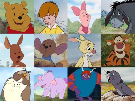 Winnie The Pooh Character Blitz Quiz By Thebiguglyalien