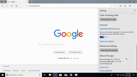 Open an edge window and select more actions (the dots in the upper right of the screen) and then settings. How To Make Google Your Homepage On Chrome Windows 10