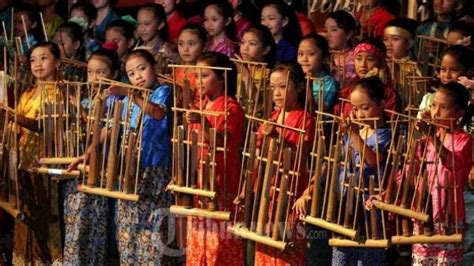 Sejarah Angklung Di Hari Angklung Sedunia 16 November Simak Asal Mula