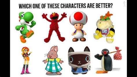 Which One Of These Characters Are Better 2 Youtube