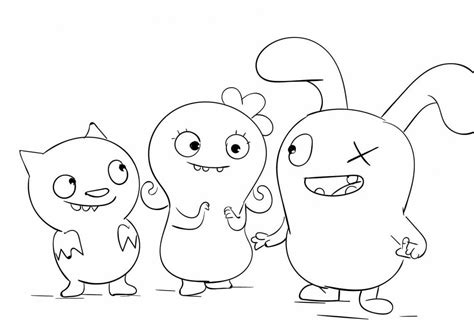 Uglydolls Ox Coloring Page