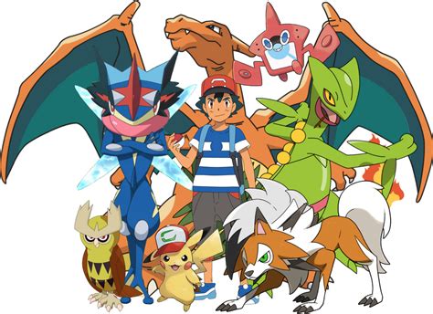 Pokemon Ash Best Team By Davidbksandrade On Deviantart