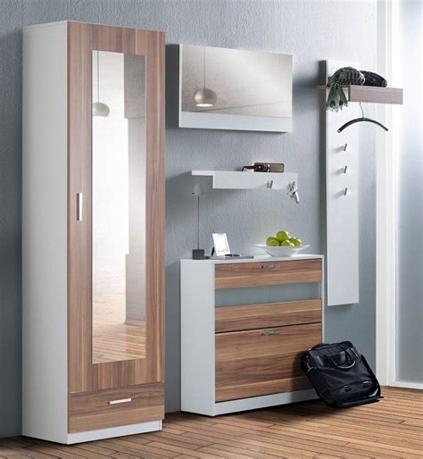 Die moderne ausstattung der zeitgenössischen wohnungen und die verbreitung des skandinavischen designs hat dagegen die version der garderobe aus holz entideologisiert. expendio Garderoben-Set »Nando«, (Spar-Set, 5-tlg), nussbaumfarben online kaufen | OTTO