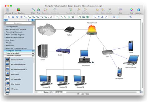 How To Draw Network Diagram In Visio Design Talk