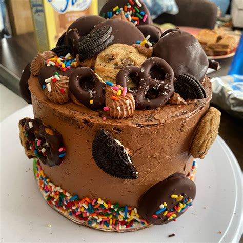 Whisk the cocoa powder and 1 1/2 cups boiling water in a medium bowl. Homemade chocolate birthday cake for a friend's 2 year old ...