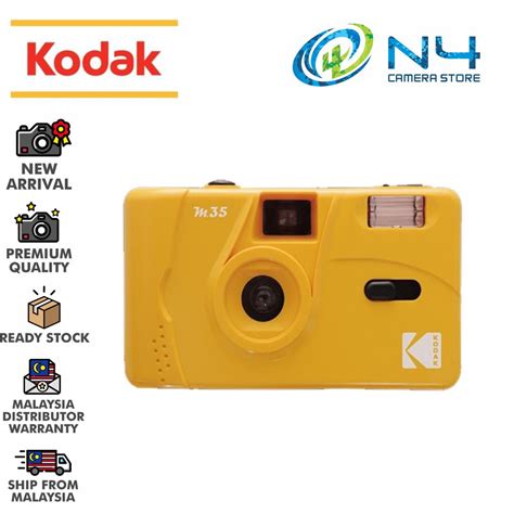 Kodak funsaver 35mm single use film camera. Kodak M35 Point-and-shoot Film Camera with Flash | Shopee ...