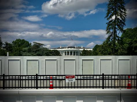 The White House Has Become A Militarized Island In Downtown Dc