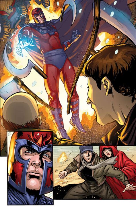 Avengers Origins Scarlet Witch And Quicksilver 1 Preview Comic Art