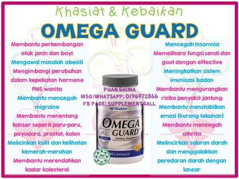 Shaklee omega guard 90 capsule. Supplement Minyak Ikan Tulen Shaklee - Kebaikan Omega ...