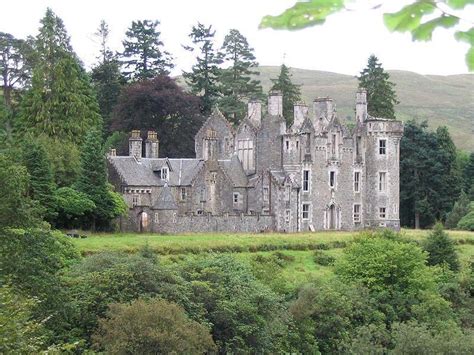 Dunans Castle Is A Historic Structure Located In Glendaruel On The