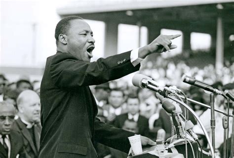 Martin Luther King Jr Delivers His I Have A Dream Speech At The