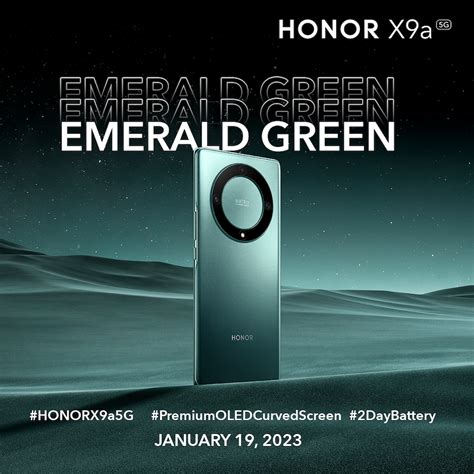 Honor X9a 5g Will Be Officially Launched On January 19 2023 The