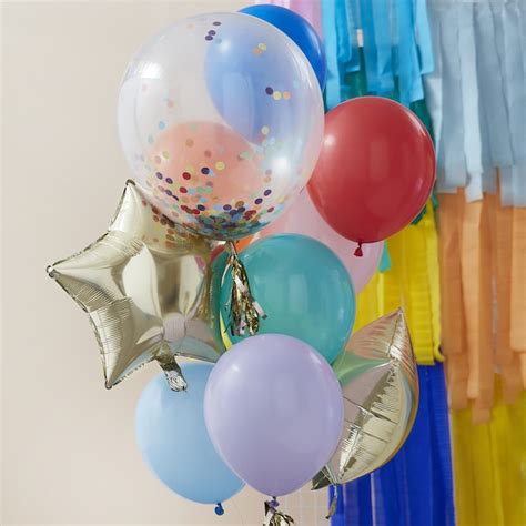 Ginger Ray Balloons Bright Balloon Bundle By Ginger Ray Ts