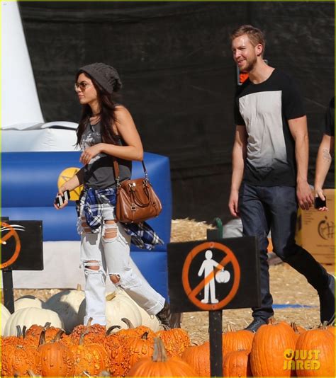 Calvin Harris Girlfriend Aarika Wolf Prep For Halloween At Pumpkin