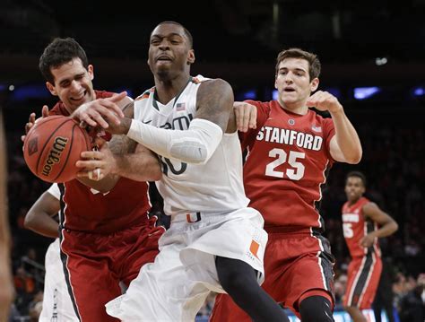Nit Championship Stanford Survives Late Miami Charge For 66 64