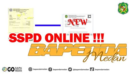 Sspd Online Bapenda Kota Medan Youtube