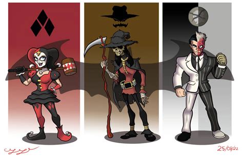 Batmans Rogues Gallery Part 2 By Theomegas2 On Deviantart