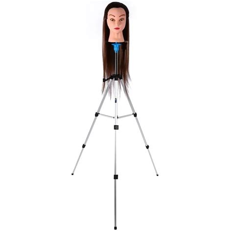 Pro Aluminum Adjustable Tripod Wig Stand Salon Hair Styling Accessories