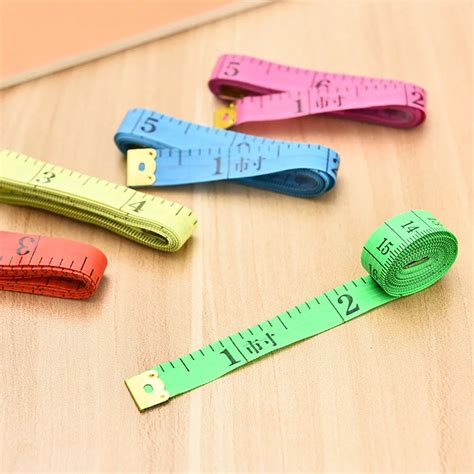 2pcs Multifunction 150cm Soft Tailor Sewing Measuring Tape Fabric
