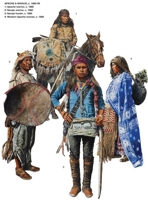Apache And Navajo Indios Nativos Americanos Arte Nativo Americano