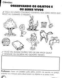 Plano De Aula Sobre Seres Vivos Ba De Pesquisa