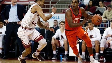 No 25 Clemson Earns Ninth Consecutive Victory With Win At Boston College