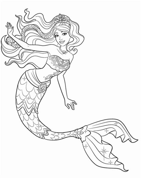 If your little princess is love with the queen of pink, then printing off a few of these coloring pages will delight her! barbie mermaid coloring pages printable. All girls must ...