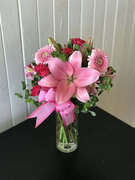 Pink Passion Bouquet By Sammys Flower Shop