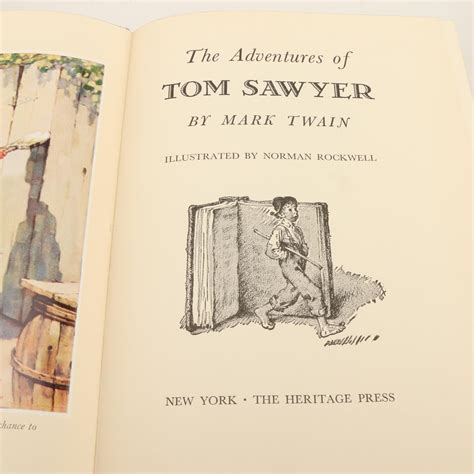 The Adventures Of Huckleberry Finn And The Adventures Of Tom Sawyer Illustrated By Norman