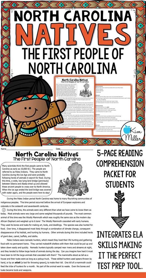North Carolina Native Americans Paleo Indians First People Of North