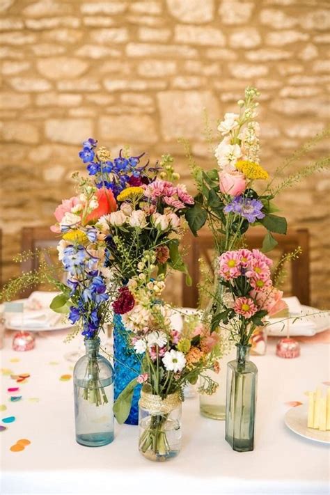 20 Whimsical Wildflower Wedding Centerpieces 2023 Wildflower Wedding