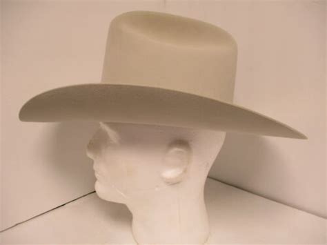 Stetson® Rancher 6x Beaver 4 Brim Silverbelly 6 78 Vintage Cowboy Hat