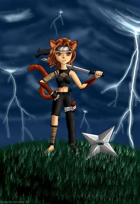 Ninja Cat Girl By Spike The Echidna On Deviantart