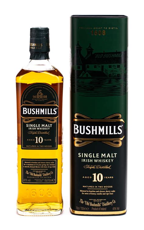 Bushmills 10 Years Old Single Malt Irish Whisky Mit Etui Kaufen Gustero