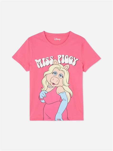 T Shirt Disney Les Muppets Piggy La Cochonne Primark