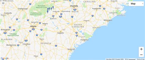 29 Map Of North Carolina Waterfalls Maps Online For You