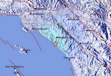 Click on an earthquake on the above map for more information. Orange County quake gives scientists more data on active ...